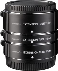 Walimex pro Pro Automatik-Zwischenringsatz Makroringe für Sony E-Mount 20796 Walimex pro Pro Automatik-Zwischenringsatz Makroringe für Sony E-Mount 20796