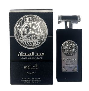 Asdaaf Majd Al Sultan Black Intense EDP 100 ml UNISEX