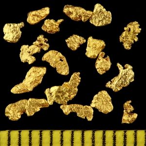 20 Echte Goldnuggets aus Alaska mit 2-3 mm + Echtheitszertifikat TOP Geschenk