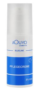 Blueline 5% Urea Creme für trockene Haut (100ml), Körpercreme bei Schuppenflechte oder Neurodermitis, Pflegecreme gegen Juckreiz, Hautpflege für Hautunreinheiten und Hautausschlag