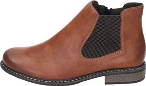 Rieker Damen Z4994 Stiefeletten Chelsea Boots , Größe:38 EU, Farbe:Braun