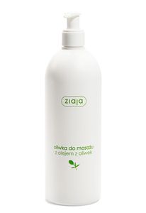 Ziaja, Natürliches Olivenöl Massageöl für Körperpflege, 500ml