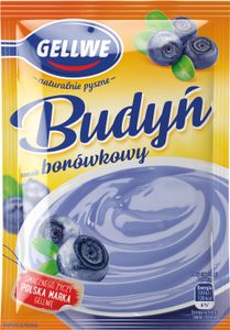 Puding s čučoriedkovou príchuťou Gellwe 40 G