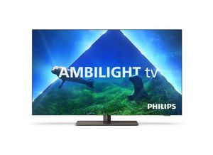 Philips 48OLED848/12 OLED TV 48 Zoll 4K UHD HDR Smart TV WLAN Ambilight EEK: G