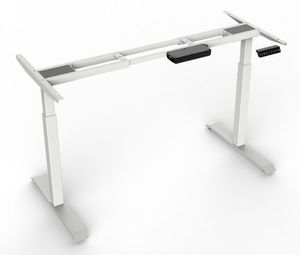 MCombo Tischgestell elektrisch höhenverstellbar Steh-Sitz-Tische weiß