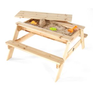 Pflaumenprodukte Holzpicknick Tabelle 2in1