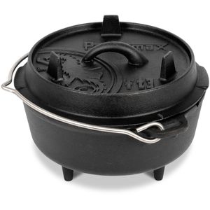 Petromax Dutch Oven ft3 Stand, 1,8 L, żeliwo