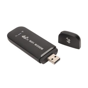 4G LTE USB WLAN router, 150 Mbit/s, podporuje 10 používateľov, prenosný WLAN modem, mobilný WLAN router pre tablet notebook, čierny