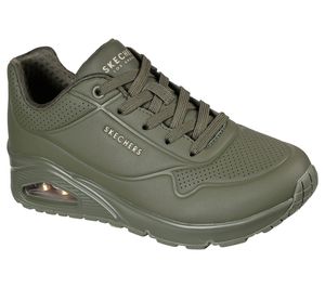 Skechers Uno - Stand On Air - Olive Synthetik Größe: 39 Normal