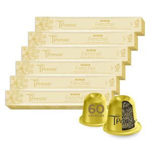 FENCHEL BIO 60 Teekapseln Tpresso® Nespresso®*³ kompatible Kapseln