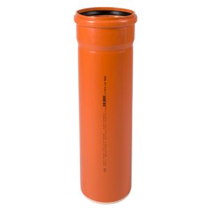 KG-Abwasserrohre PVC 160 (150) mm x 50 cm