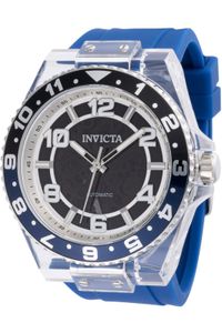 Invicta Speedway 44382 - Pánské Náramkové Hondiky - Automatické - Nerezová ocel s černým ciferníkem - 48mm