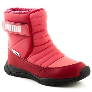 Buty dziecięce Puma Nieve śniegowce różowe 33