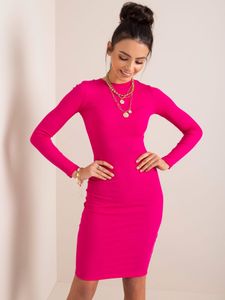 Rue Paris Minikleid für Frauen Akitio dunkelpink XL