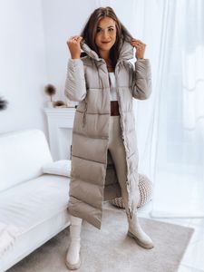 Dstreet Parka für Frauen Inka Premium beige L