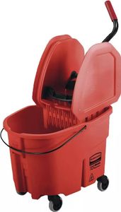 Wavebrake Vedro na mop s pákovým lisom, červené
