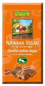 Rapunzel Nirwana Vegan Schokolade mit Praliné-Füllung HIH 100g