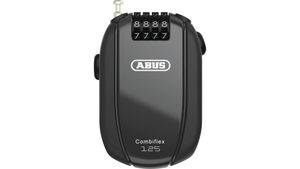 ABUS Kabelschloss "Combiflex&trade ", Kompakte Roll-Back-Kabels