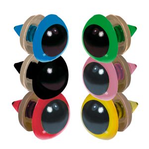 20 Paar Sicherheits-Augen 16mm, Kunststoff, Puppen, Teddies, Amigurumi, Farbwahl, Farbe:gelb