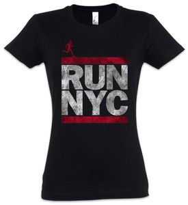 Urban Backwoods Run Nyc Damen T-Shirt, Größe:L