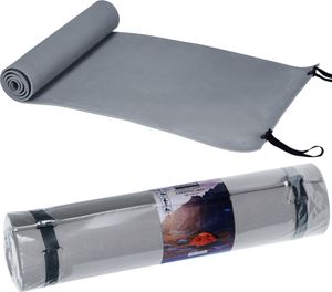 Kempingová Karimatka Podložka Skladací Turistický Matrac Na Cvičenie Jogy, Fitness 180X50 Cm Grey