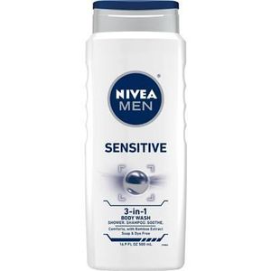 Nivea Men Sensitive sprchový gel na tělo i vlasy 250 ml M