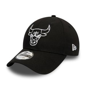 New Era 9FORTY Cap NBA Essential Outline Chicago Bulls schwarz