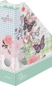 5 Herlitz Stehsammler "Lady Like" / Stehordner / DIN A4 / Motiv "Schmetterlinge"