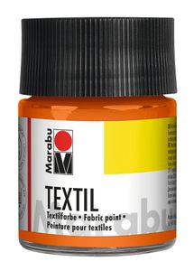 Marabu Textilfarbe "Textil" orange 50 ml für helle Textilien