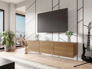 TV stolík 150 cm CHEMUNG - dub zlatý