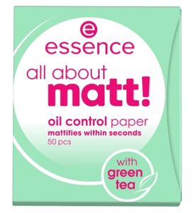 Essence All About Matt! Matting Papers 50 U 50 Pcs