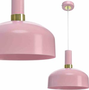 Malmo Pink Pendelleuchte 1Xe27 Deckenleuchte Deckenlampe Hängeleuchte
