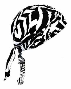 Kopftuch Bandana Zebra, Bandana Headscarf Zebra, Pañuelo pañuelo cebra