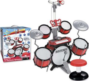 Bontempi Digital Drum Set 7Pcs With Dj Keyboard