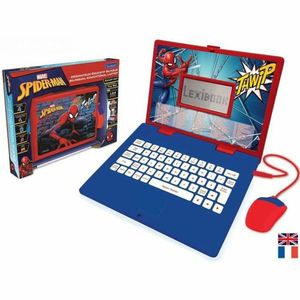 SPIDER-MAN Zweisprachiger (FR / EN) Lerncomputer für Kinder LEXIBOOK - 124 Aktivitäten