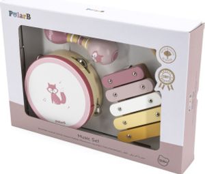 Viga Toys - VIGA PolarB Musikinstrumenten-Set rosa