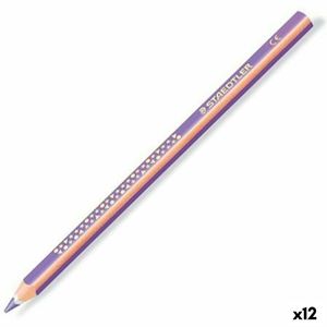 Staedtler Farbstift Tricki Dicki violett 12 Stück dreieckig (1284-6)