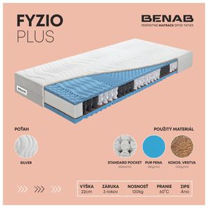 Benab Fyzio Plus Matrac 90 x 200 cm