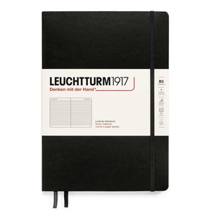 Leuchtturm1917 Notizbuch B5 Hardcover schwarz liniert