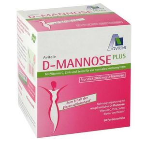 D-Mannose Plus 2000 mg Sticks m.Vit.u.Mineralstof. 60X2.47 g
