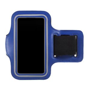 Universal Sport Armband Handy Tasche für Smartphones von 5,9" bis 6,5" Blau