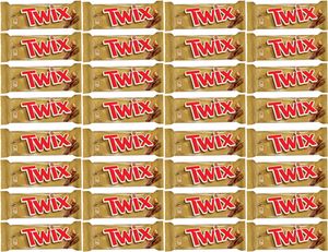 Twix Knusperkekse mit Karamell aus Milchschokolade 50g 32er Pack