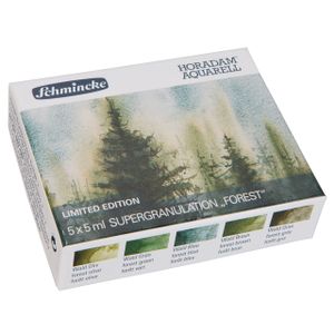Schmincke Aquarellstifte »Horadam Aquarellfarbe - Wald (Forest) - 5 x 5ml Supergranulation 74 847 097«