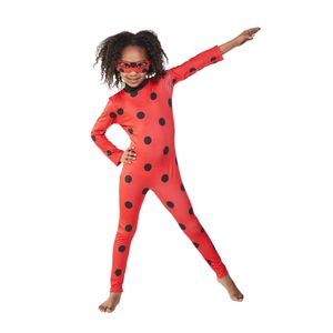Miraculous - Kostüm ‘” ’Ladybug“ BN4954 (128) (Rot/Schwarz)