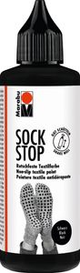 Marabu Textilfarbe Sock Stop 90 ml schwarz
