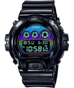 Casio DW-6900RGB-1ER G-Shock Digital Herrenuhr Schwarz/Regenbogen