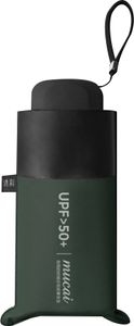 MUCAI 5 FALTING Women wasserdichte winddichte Sonne UV Regenschutz Mini Regenschirm-Grün