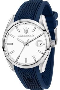 Maserati R8851151007 Pánské náramkové hodinky Attrazione Blue