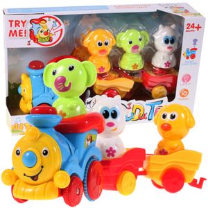 MalPlay Zug Spielzeug | Kinder Rollenspiele | Spielzeugauto mit Sound | Geschenk für Mädchen und Jungen | ab 2 Jahren