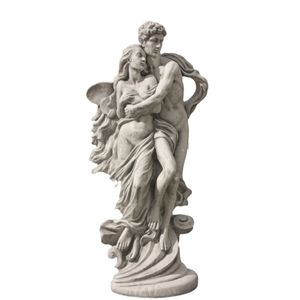 Schöne Figur Romeo und Julia aus Steinguss perfekt für den Garten die Terrasse oder den Vorgarten ist Frostfest Witterungsbeständig und Neu 105cm H, PO-2096